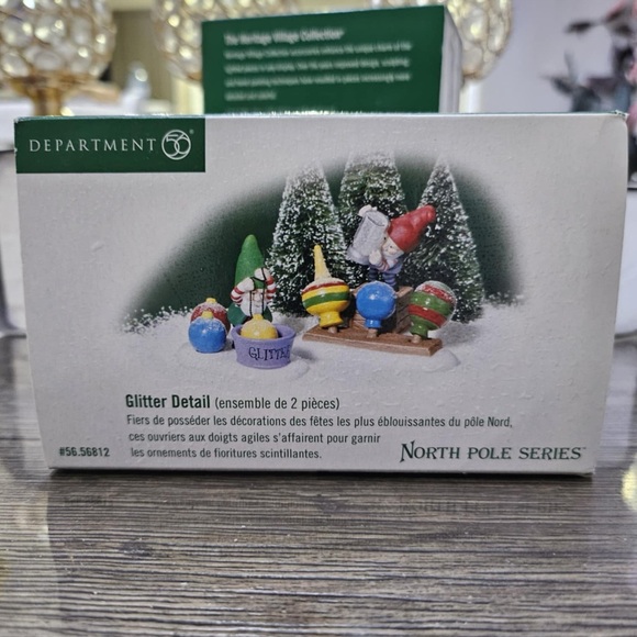 SOLD - Department 56 Glitter Detail - Picture 5 of 7